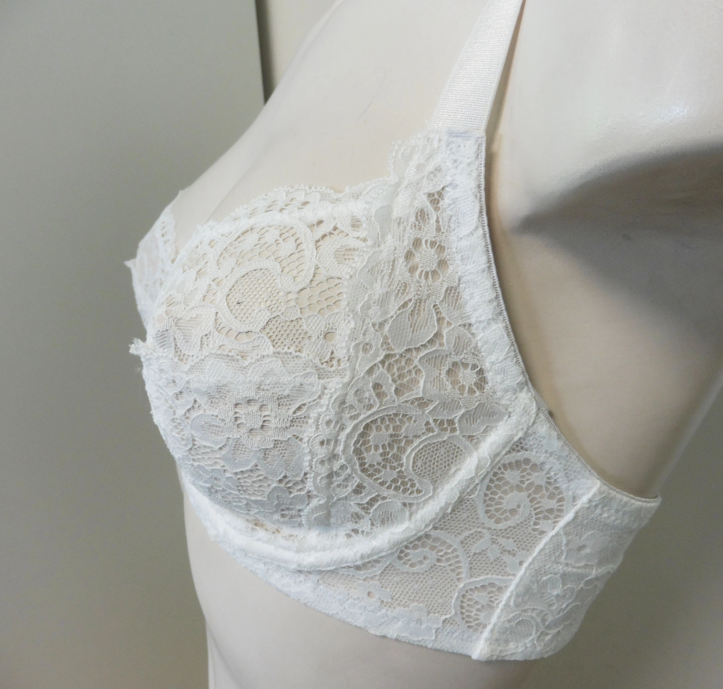 Set van 3 beugelbeha's van kant maat 90B – photo 3
